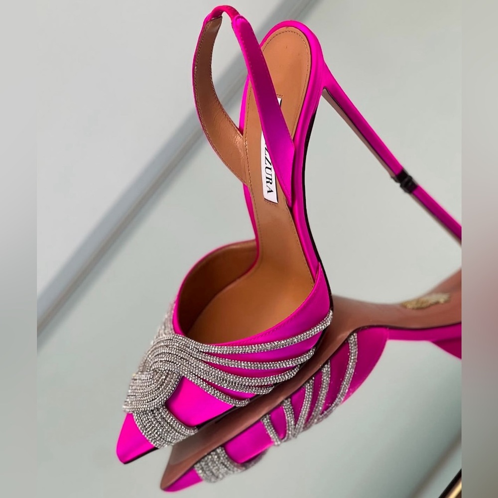 Pink Diamond Aquazzura Heels